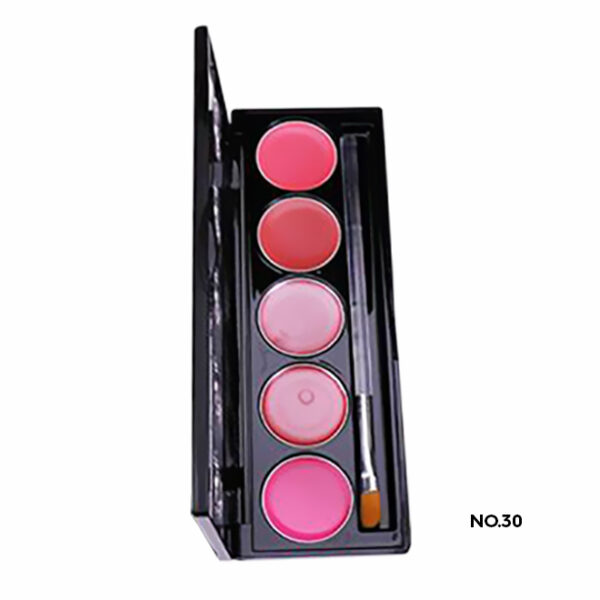 5 տեղանոց շրթներկի գունապնակ PALETTE LIP COLOR 5 PLACES - Image 3