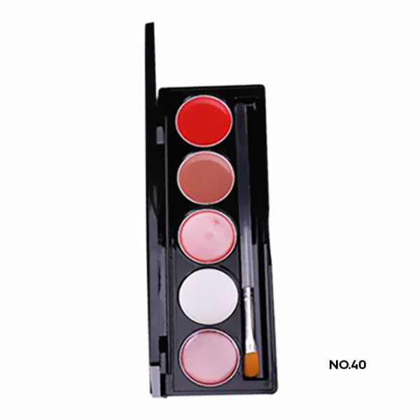 5 տեղանոց շրթներկի գունապնակ PALETTE LIP COLOR 5 PLACES - Image 4