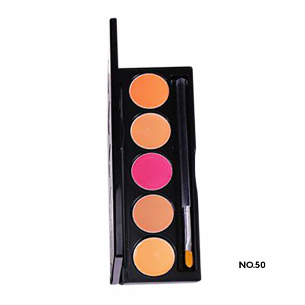 5 տեղանոց շրթներկի գունապնակ PALETTE LIP COLOR 5 PLACES - Image 5